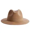 Reiss Ashbourne Wool Fedora Hat In Brown