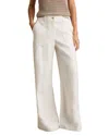 Reiss Ashby Wide Leg Linen Pants