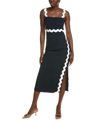 Reiss Asher Dress In Black