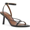 Reiss Ashley Ankle Strap Sandal In Black