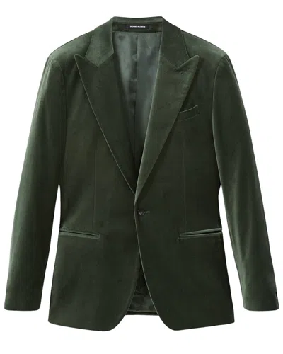 Reiss Aspara Blazer In Green