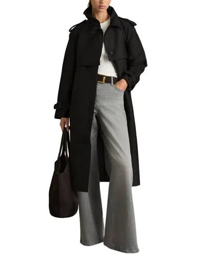 Reiss August Coat In Black