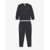 Reiss Avery Cotton-blend Sweatshirt And Jogging Bottoms Set 3 In Blue