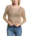 Reiss Avril Linen-blend Open Stitch Sweater