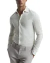 Reiss Baron Mercerized Shirt In White