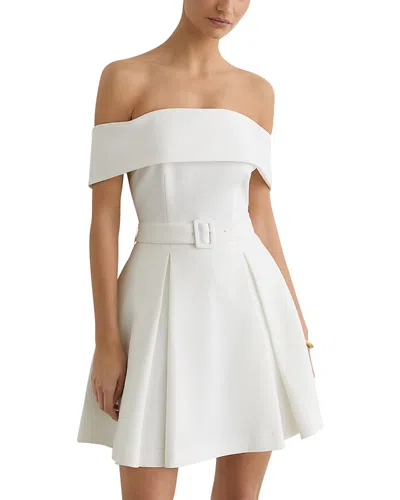 Reiss Barot Fit And Flare Dress In Multi