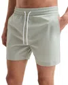 Reiss Beach Plain Drawstring Short In Green