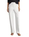 Reiss Maize Side Detail Flare Leg Jeans In White In White