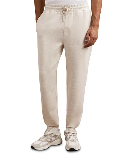 Reiss Bell Drawstring Jogger Pants In Neutral