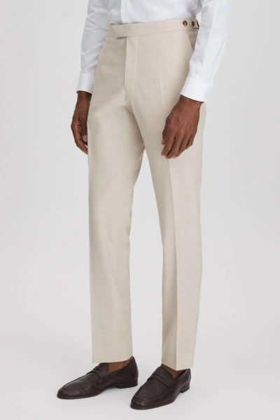 Reiss Stone Slim Fit Side Adjuster Trousers