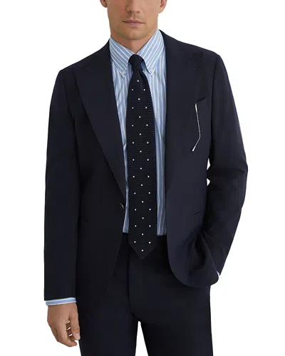 Reiss Belmont Peak Lapel Blazer In Blue