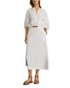 Reiss Belted Split Midi Skirt