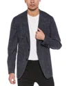 Reiss Belvedere Wool-blend Suit Jacket In Blue