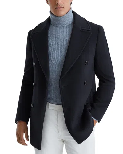 Reiss Bergamo Peacoat In Blue