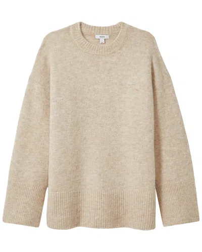 Reiss Birdie Knit Top In Neutral