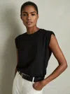 Reiss Sleeveless Crewneck Tee