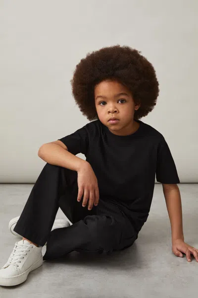 Reiss Black Crew Neck T-shirt