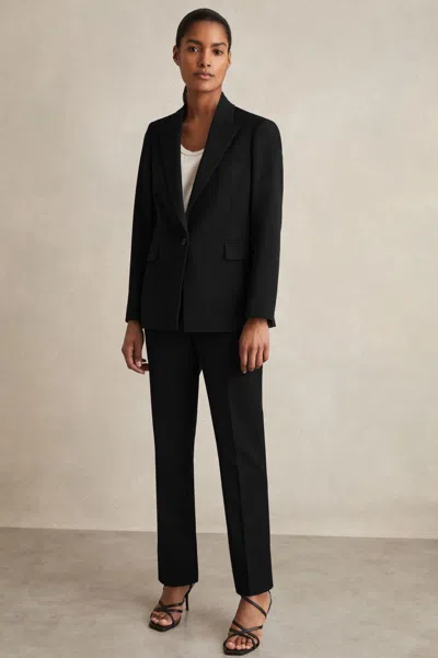 Reiss Black Slim Fit Suit Trousers