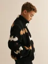 Reiss Black Gotham Jacket In Black