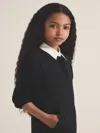 Reiss Black Noa 4-9 Yrs | Les 100 Ciels Polo Sweatshirt
