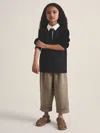 Reiss Black Noa 9-13 Yrs | Les 100 Ciels Polo Sweatshirt
