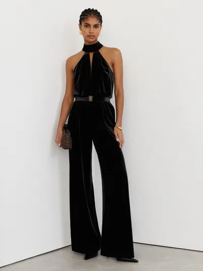 Reiss Black Petite Jumpsuit