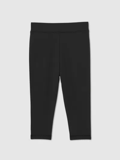 REISS BLACK RAYE 13-14 YRS THREE-QUARTER LENGTH LEGGINGS
