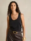 Reiss Ruby Silk Blend Cami In Black