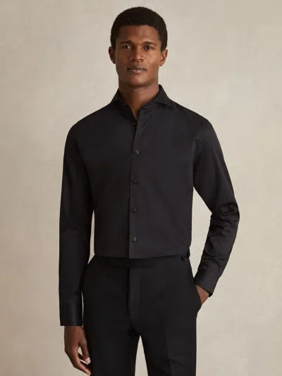 REISS STORM SLIM FIT SLIM-FIT COTTON DOUBLE-CUFF SHIRT