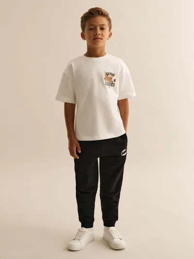Reiss Black Stokely Joggers