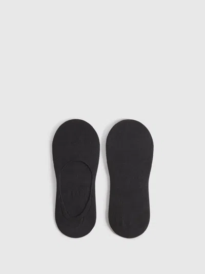Reiss Black Trainer Socks