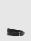 Reiss Black/brown Ricky Reversible Leather Belt