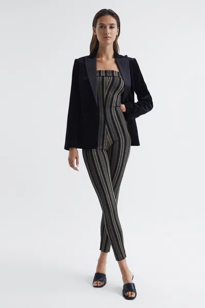 Reiss Paris In Black/gold