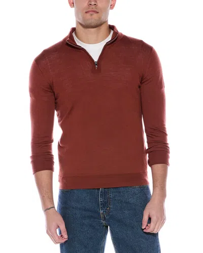 Reiss Blackhall Wool Sweater In Brown