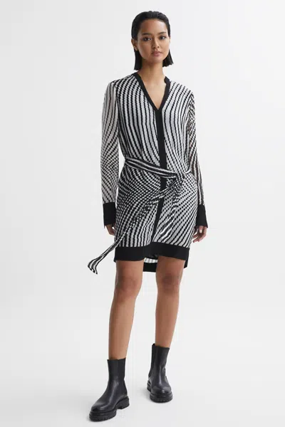 Reiss Tia Dress In Black