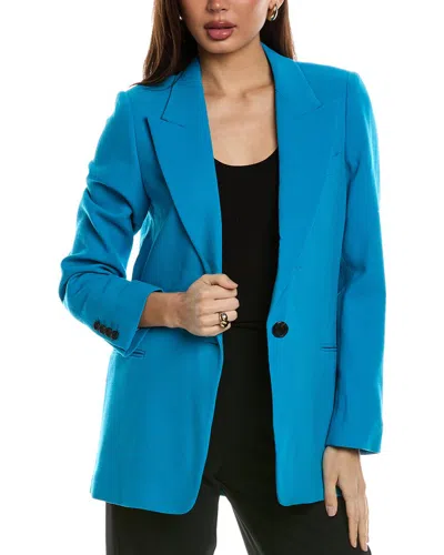 Reiss Blake Wool Blazer In Blue