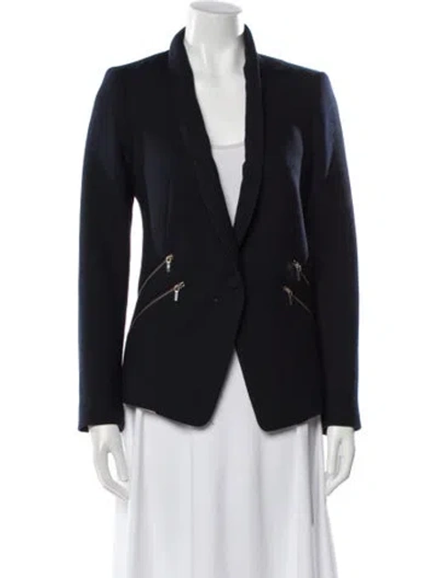 Pre-owned Reiss Blazer In Black