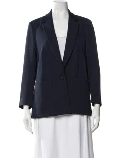 Pre-owned Reiss Blazer In Blue