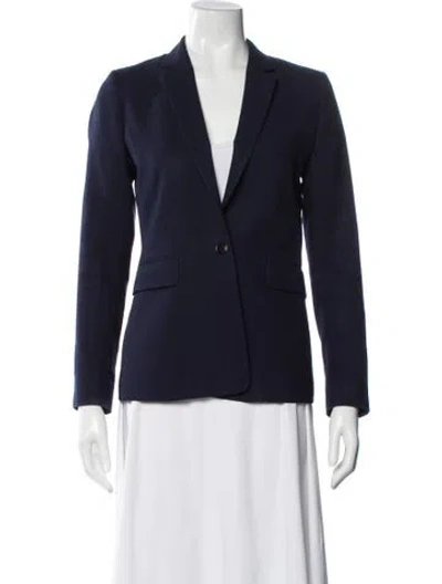 Pre-owned Reiss Blazer In Blue