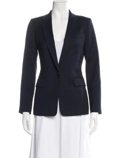 Pre-owned Reiss Blazer In Blue
