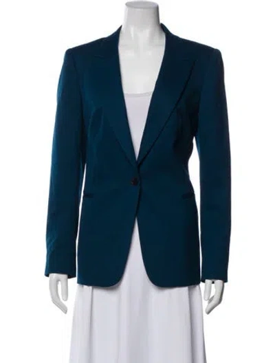 Pre-owned Reiss Blazer In Blue