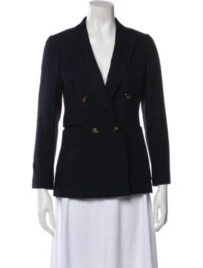 Pre-owned Reiss Blazer In Blue
