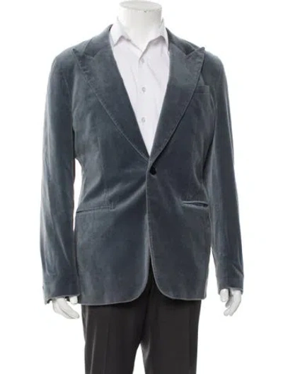 Pre-owned Reiss Blazer In Blue