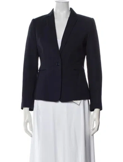 Pre-owned Reiss Blazer In Blue