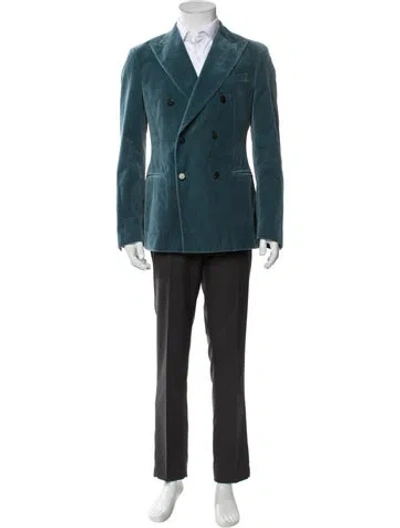 Pre-owned Reiss Blazer In Blue