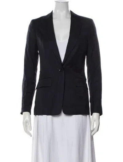 Pre-owned Reiss Blazer In Blue