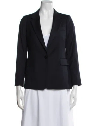 Pre-owned Reiss Blazer In Blue