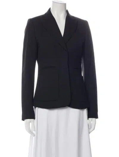 Pre-owned Reiss Blazer In Blue