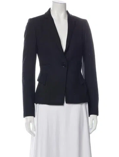 Pre-owned Reiss Blazer In Blue