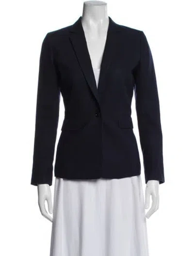 Pre-owned Reiss Blazer In Blue